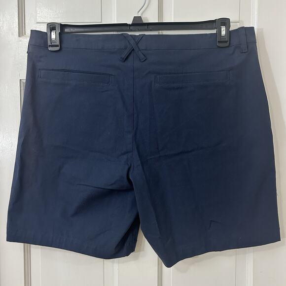 Mack Weldon Men’s Shorts Stretch‎ Cotton Blend Navy Blue Size 38W, 7.5" inseam - Picture 2 of 4